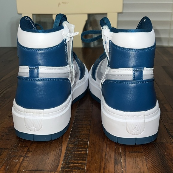 Nike Air Jordan 1 Elevate high sneakers in gray and blue sz 11 New with tags - Picture 7 of 16